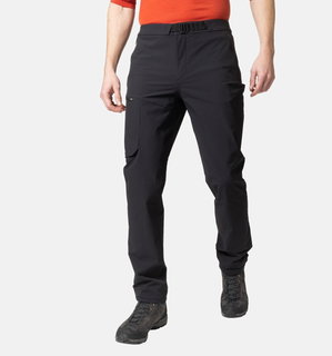 Odlo hiking trousers Ascent Pant (excellent freedom of movement, lightweight, waterproof) long black men
